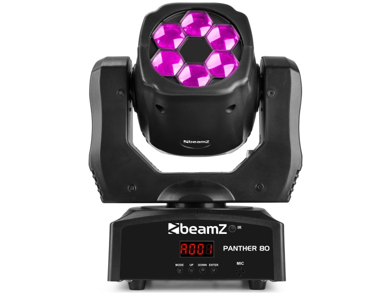 BeamZ Panther 80 -- Cabeza movil leds de lentes rotativas.